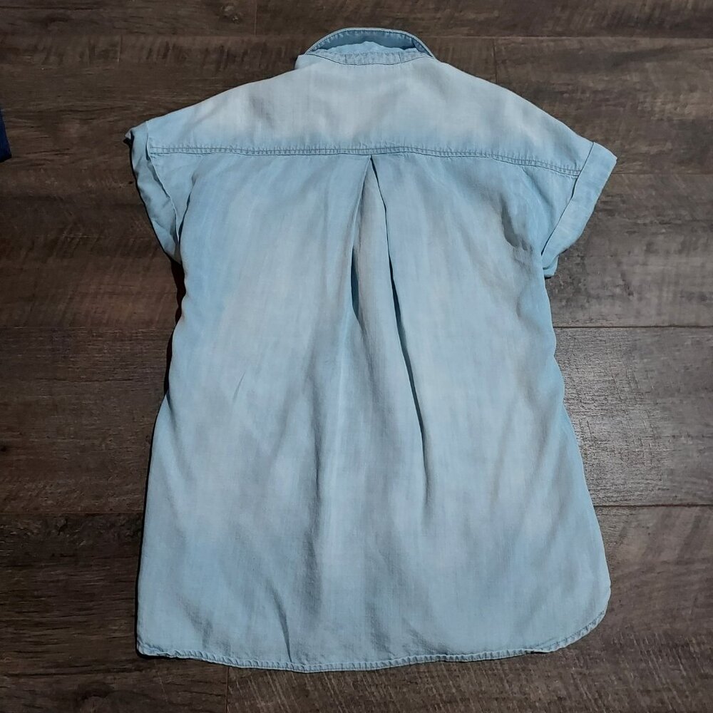 Cloth & Stone Breezy Button Down Shirt Farmcore Summertime - Picture 3 of 10